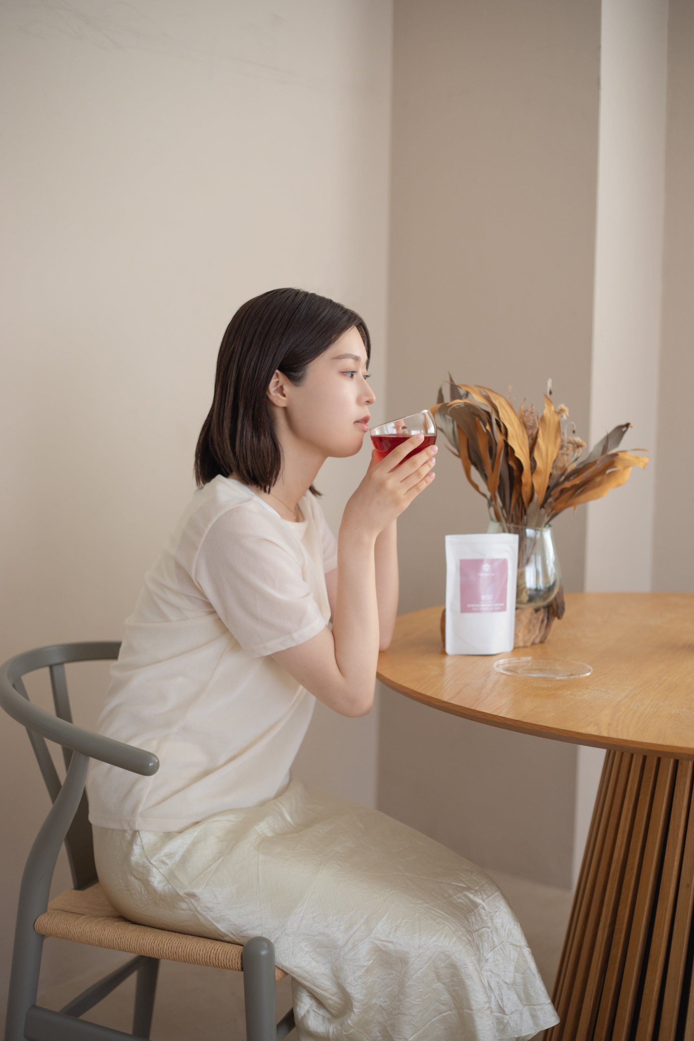 ハーブティーに心を動かされた日